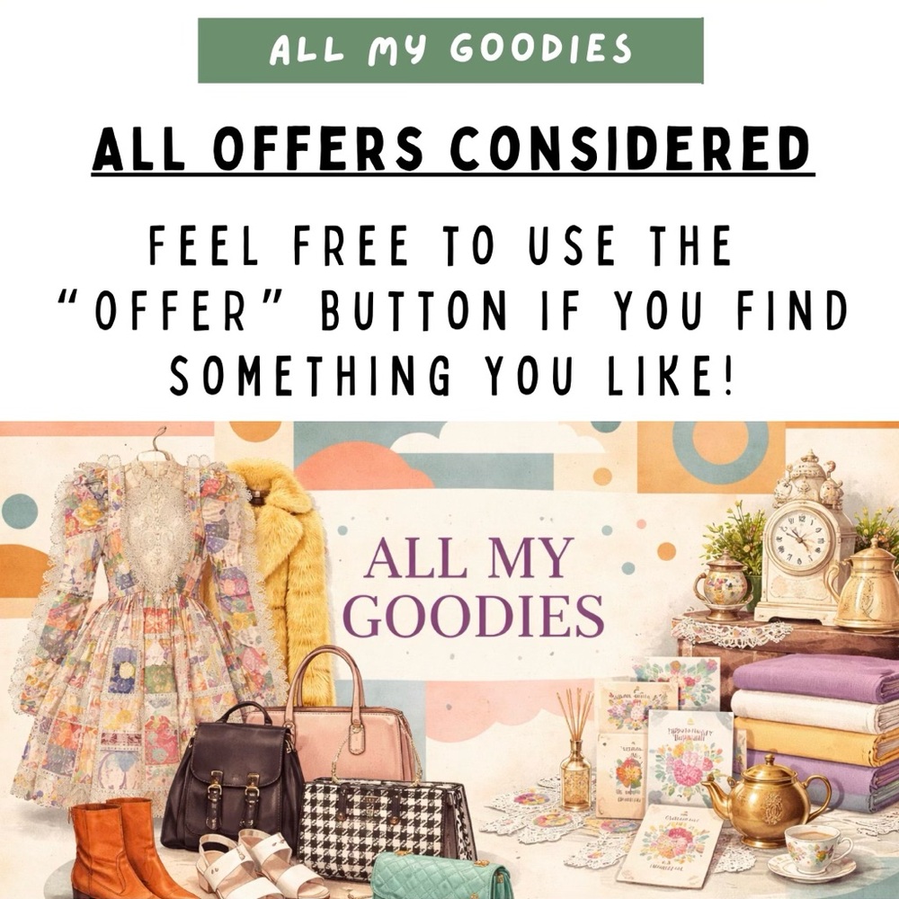 Offers are welcome.